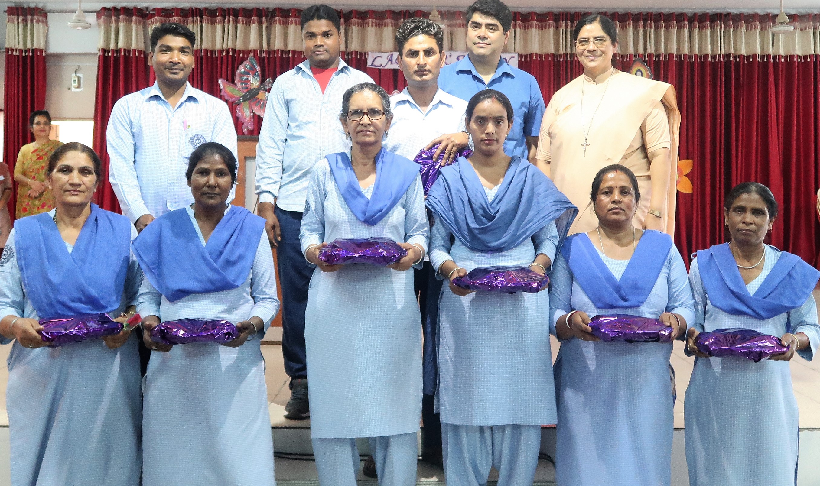 Carmel Convent Hr. Sec School celebrated International Workers’ Day  to express gratitude and acknowledge the painstaking efforts of the support staff.