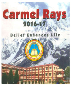 Carmel Rays - School Magazine for the Academic Year 2016-17