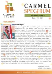 Carmel Spectrum VOL 7 ISSUE 4