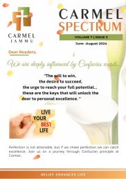 Carmel Spectrum VOL 7 ISSUE 3